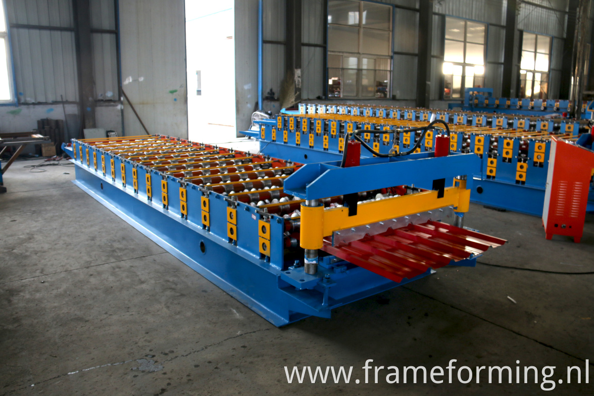 wave model roofing forming machine